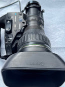 USED Canon HJ22eX7.6 IRSE-A HD Tele Zoom Lens w/2x ext E-Digital Drive unit w/encoder