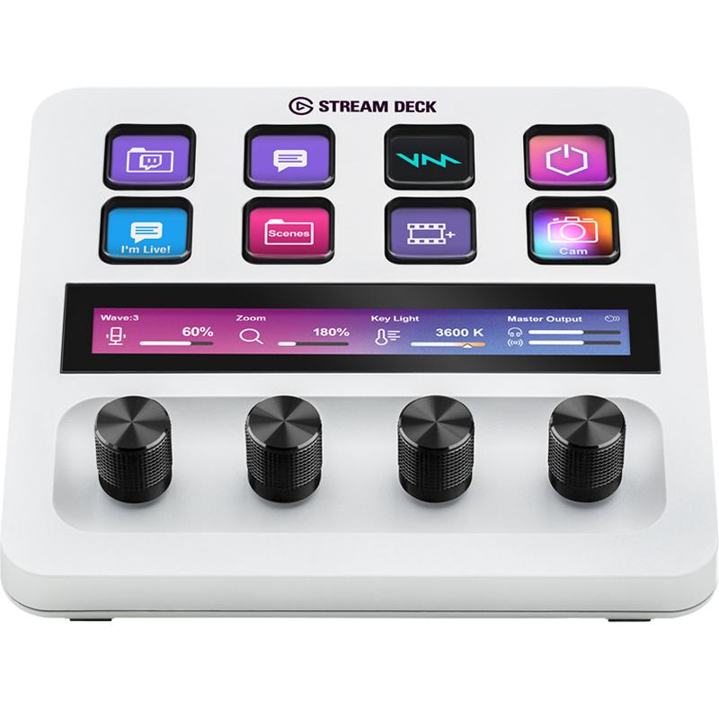 Elgato Stream Deck + White | 3D Broadcast Elgato Stream Deck + White | 3D Broadcast