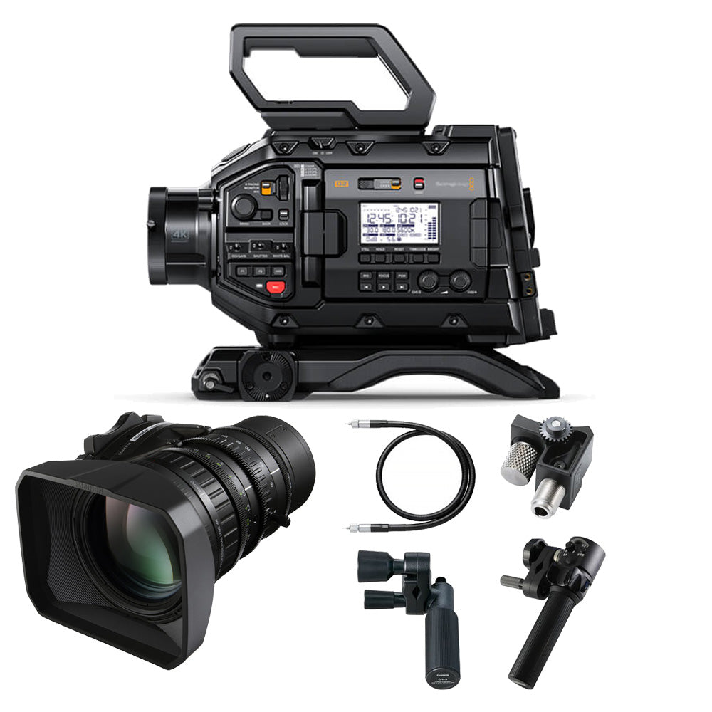 Blackmagic Design URSA Broadcast G2 Camera with Fujinon LA16 4K