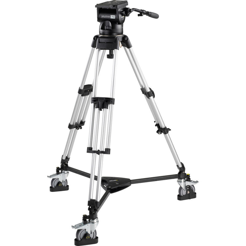 Miller 2075 Skyline 70 HD 1 Stage Studio Alloy Tripod System - MIL-2075