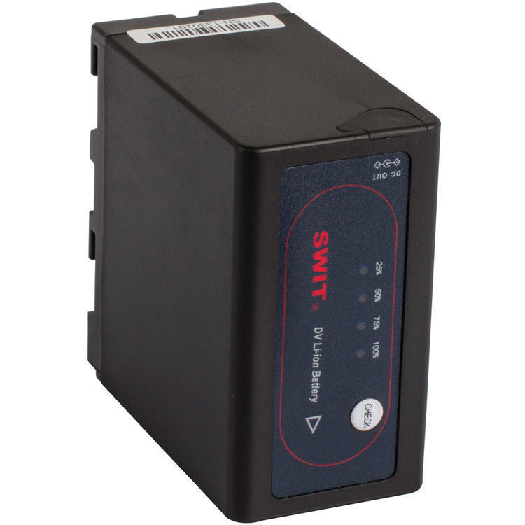 SWIT S-8972  47Wh/6.6Ah NP-F-type (Sony L-series)  DV battery with DC-pole in/output, NP-F mount