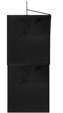 Black Flag on Metal Frame - Various Sizes Available