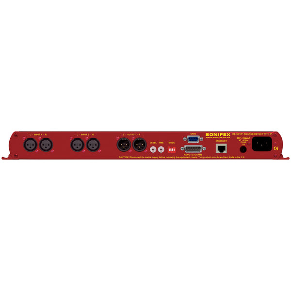 Sonifex Silence Detection Unit with Ethernet & USB - RB-SD1IP