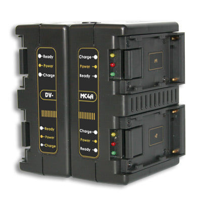 Hawk-Woods DV-MC4A 4-Channel Charger for Canon BP-9 Batteries