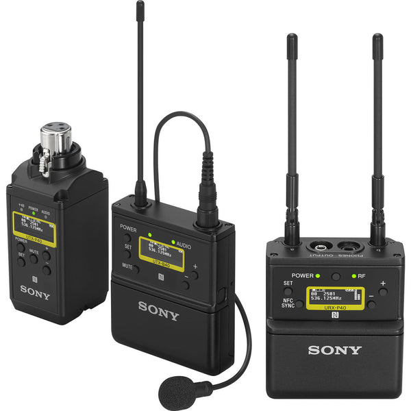 Sony UWP-D26 BodyPack and Plug-On Transmitter Wireless Audio Kit - UWP-D26/K33