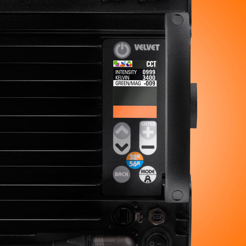 VELVET EVO 2 Colour Studio IP54 Dustproof + Integrated AC Power Supply Without Yoke - VE2CSTNY