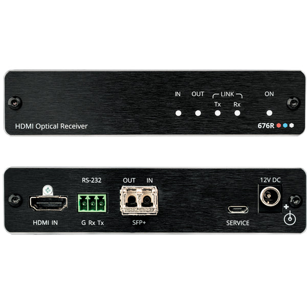 Kramer Electronics 676R 4K60 4:4:4 HDMI and RS-232 Receiver over Ultra-Reach MM/SM Fibre Optic