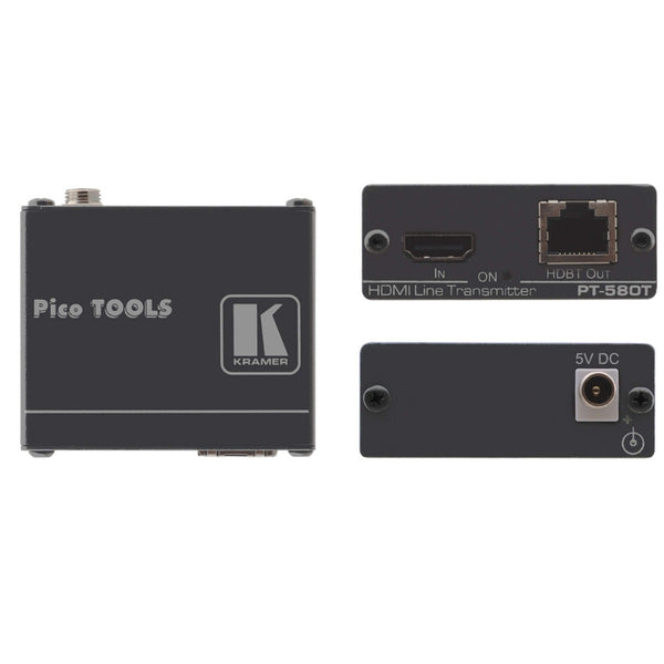 Kramer Electronics PT-580T 4K60 4:2:0 HDMI HDCP 2.2 Compact Transmitter over Long-Reach HDBaseT