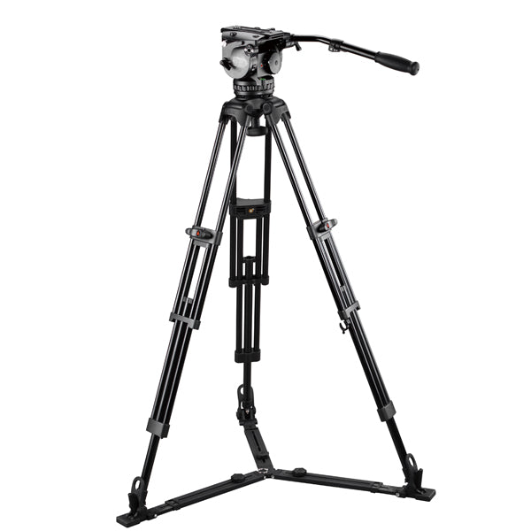 E-Image EG25A2 (EG-25A2) Two Stage Aluminium Tripod Kit Payload 25KG