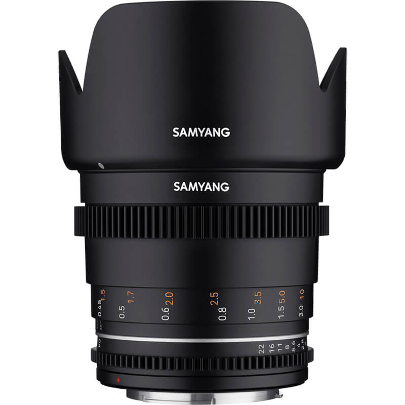 Samyang VDSLR 50mm T1.5 MK2 Sony FE Mount Lens - 8843