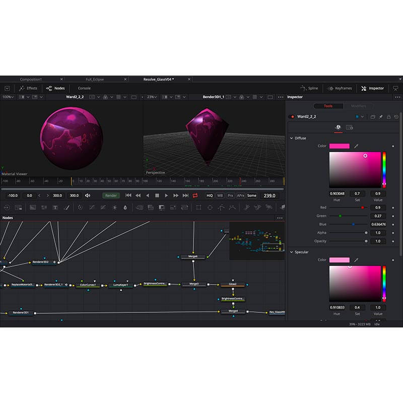 Blackmagic Design Fusion Studio Software - DV/STUFUS