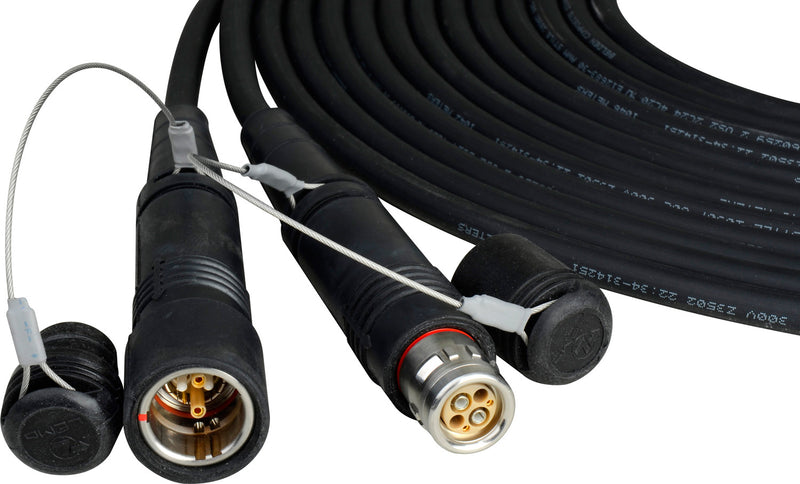 Canare 50M SMPTE 311 Fibre Cable with SMPTE 304 Lemo Connectors on a Drum FCC50N-GT310-RM