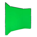 Manfrotto Chroma Key FX 4x2.9m Background Kit Green with Frame - MLBG4301KG