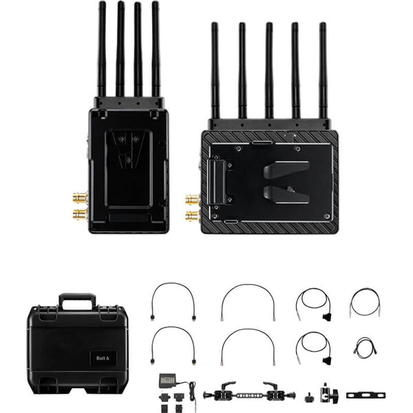 TERADEK 10-2300-V Bolt 6 XT 750 Deluxe 12G-SDI/HDMI TX/RX Transmitter Receiver Set - TER-10-2300-V