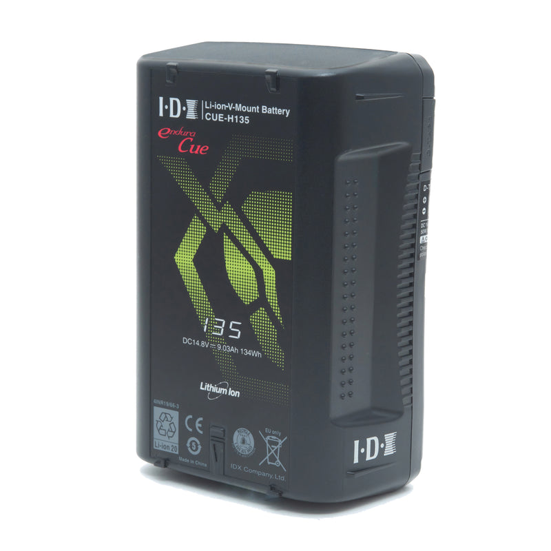 IDX CUE-H135 134Wh High Load Li-ion V-Mount Battery with 1x D-Tap Output