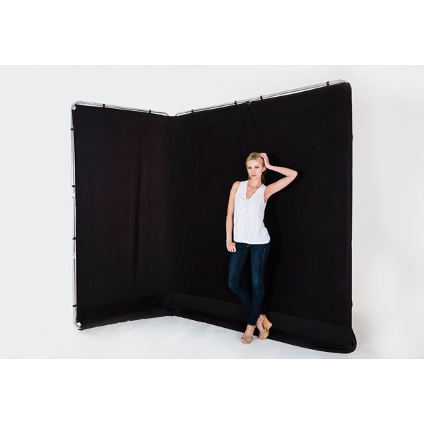 Lastolite Panoramic Background Cover Only (Backdrop Only) 4m Black - LL LB7625