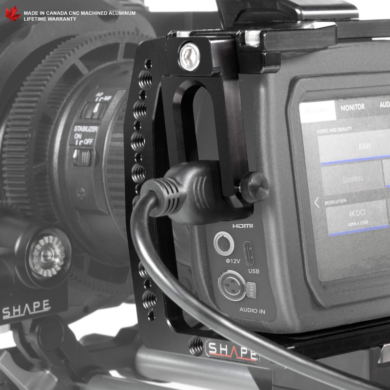 Shape C4KROD Blackmagic Design Pocket Cinema Camera 4K 6K Cage with 15mm Rod System - SH-C4KROD