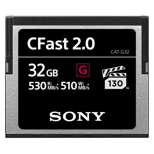 Sony 32GB CFast 2.0 G Series Memory Card - CAT-G32
