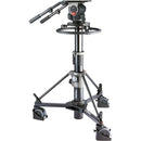 Libec QD-10PD Pedestal System with QH1 Head and P1000 Pedestal Supports Payload 40KG