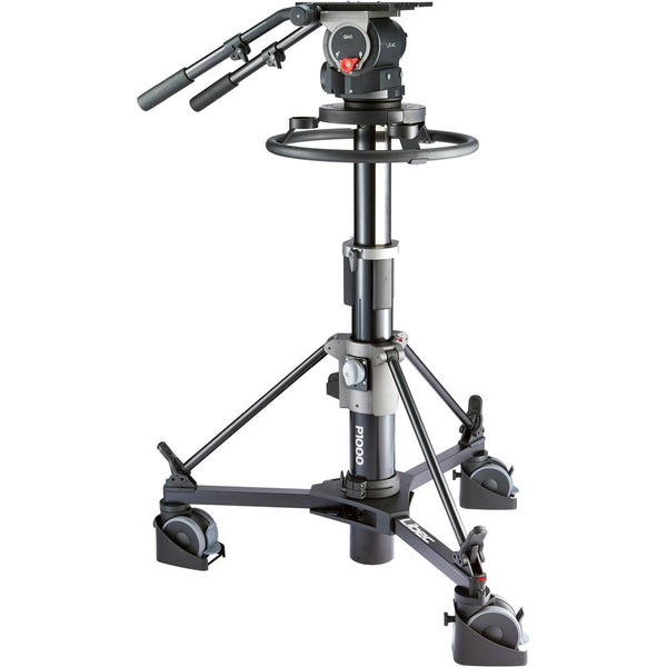 Libec QD-10PD Pedestal System with QH1 Head and P1000 Pedestal Supports Payload 40KG