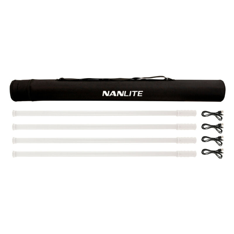 Nanlite PavoTube T8-7X RGBWW LED Pixel Tube 4 Kit