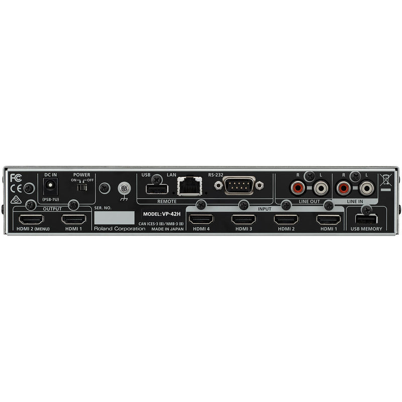 Roland VP-42H Video Processor with LAN Control - ROLVP42H