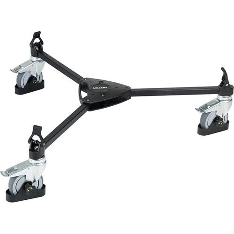Miller 481 Studio Dolly With Cable Guards to suit Sprinter II & HD tripods - MIL-481