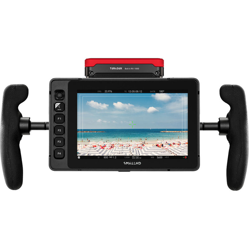 SmallHD Ultra 7 UHD 4K 7-inch Touchscreen Camera Monitor w/ Integrated Bolt 6 750 V-Mount RX - 16-0728-VM