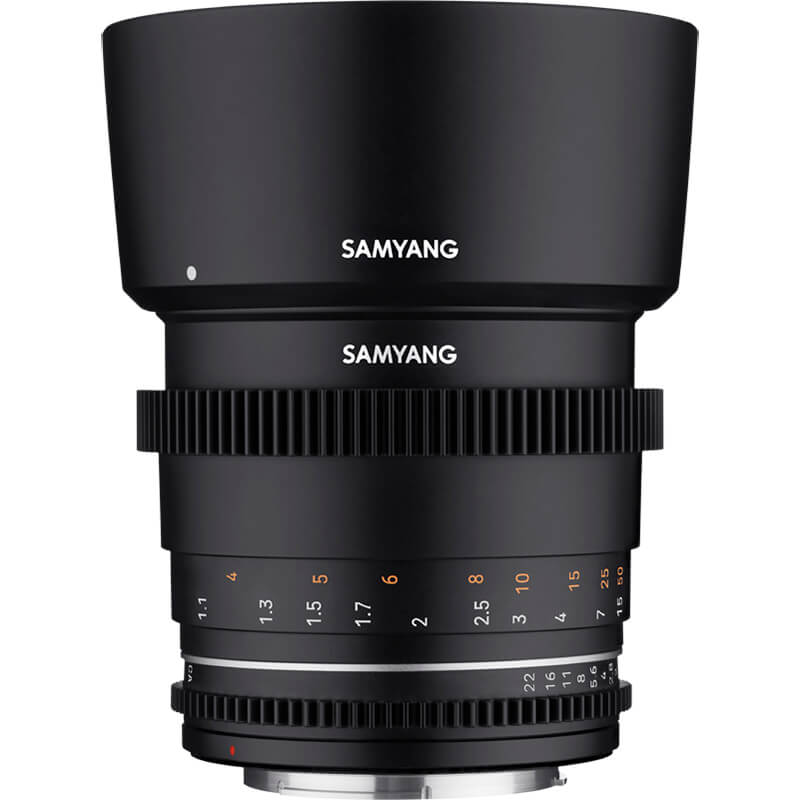 Samyang VDSLR 85mm T1.5 MK2 Sony FE Mount Lens - 8851
