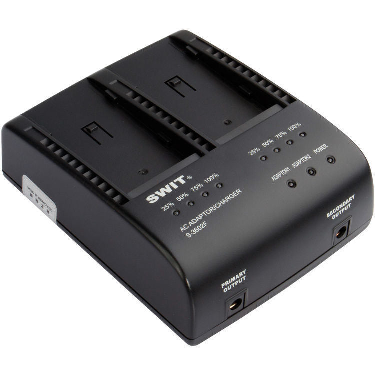 SWIT Sony BP-U Series Dual Charger - S-3602U 3D Broadcast