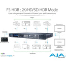 AJA FS-HDR Real Time HDR/WCG Conversion with the Colorfront Engine Video Processing - FS-HDR-R0