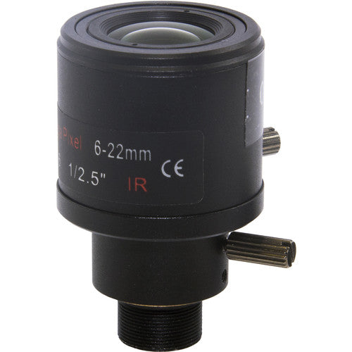 Marcam Electronics CV-0622-5MP 6-22mm F1.6 5MP M12 Mount Varifocal Lens