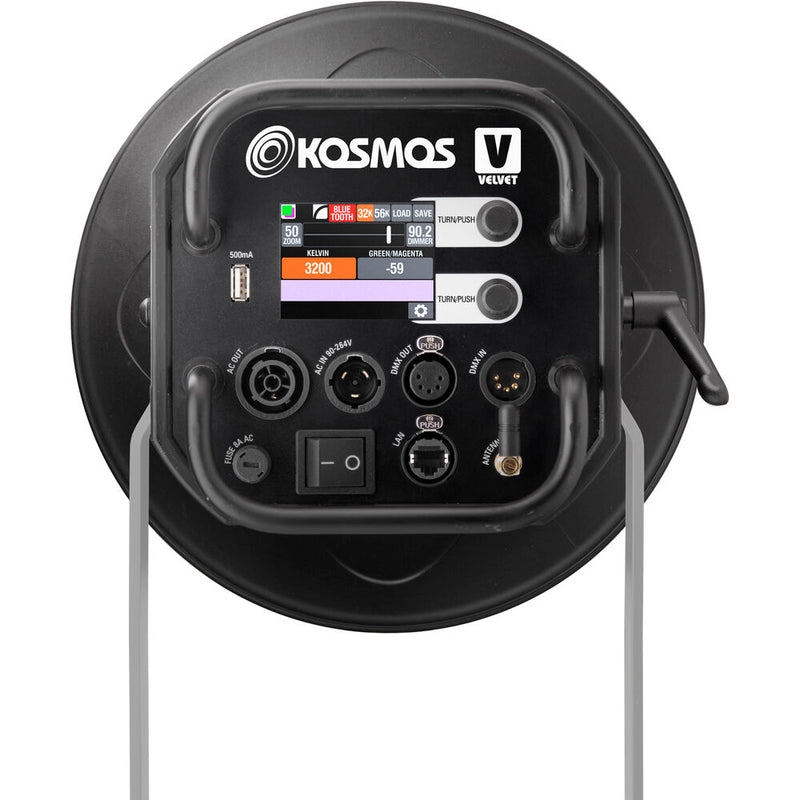 VELVET KOSMOS 400 Colour Studio Motorised Zoom LED Fresnel - VK400CSTNY