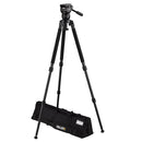 Miller 3710 CX2 Solo 75 2 Stage Alloy Tripod Kit - MIL-3710