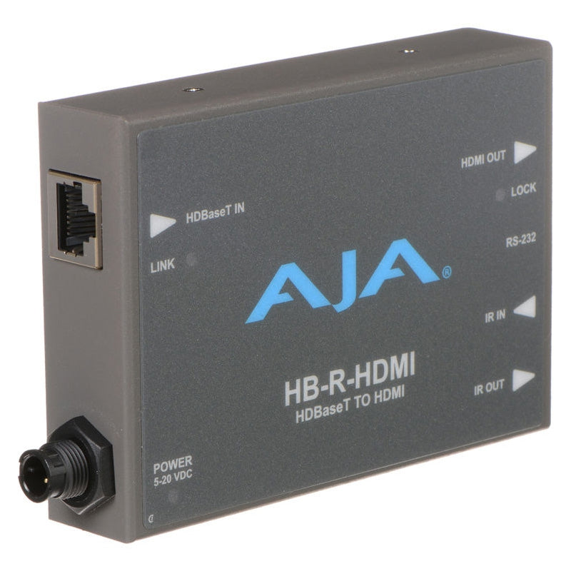 AJA HB-R-HDMI HDBaseT to HDMI Mini-Converter - HB-R-HDMI-R0