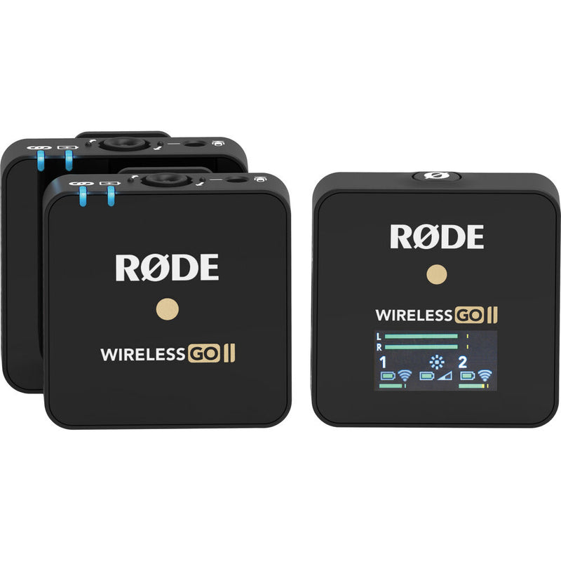 RODE Wireless GO II Dual Channel Wireless Microphone System - RODEWIGOII