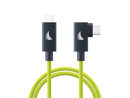 Angelbird USB-C 4.0 Solid Flex Cable Right-Angle Lime 2 m / 6.6 ft - UC4SFRAL200