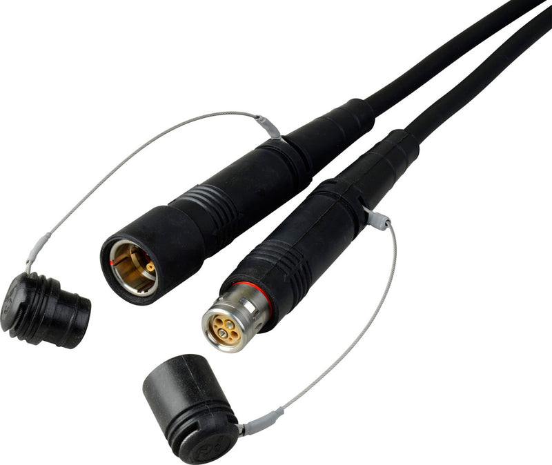 Canare 100M SMPTE 311 Fibre Cable with SMPTE 304 Lemo Connectors on a Drum - FCC100N-GT380-RM