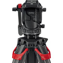 Sachtler S2068T aktiv8T 75mm Touch & Go Fluid Head with SpeedLevel & 7-Step Drag