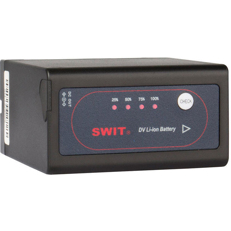 SWIT S-8972  47Wh/6.6Ah NP-F-type (Sony L-series)  DV battery with DC-pole in/output, NP-F mount