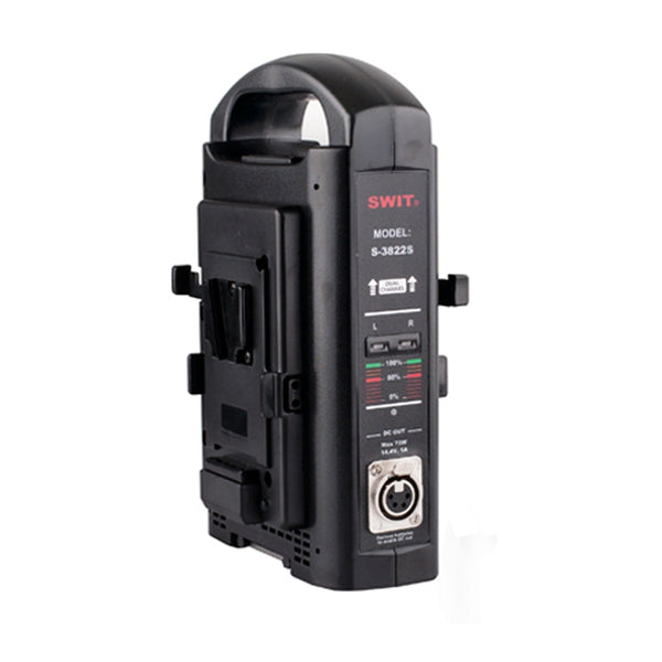 SWIT S-3822S 2chx3A Fast Simultaneous Charger adaptor out V-Mount