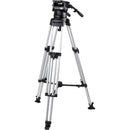 Miller 2070 Skyline 70 HD 1 Stage Alloy Tripod System - MIL-2070