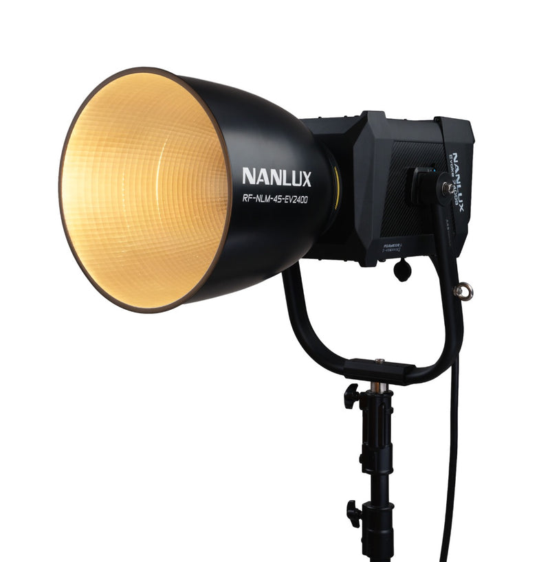 NANLUX Evoke 2400B FO Flight Case Standard Kit (fixture only) RF-NLM-45-EV2400 NL Mount Reflector 45° for Evoke 2400B with soft bag