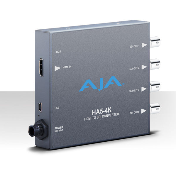 AJA HA5-4K 4K HDMI to 4K SDI Mini Converter - HA5-4K-R0