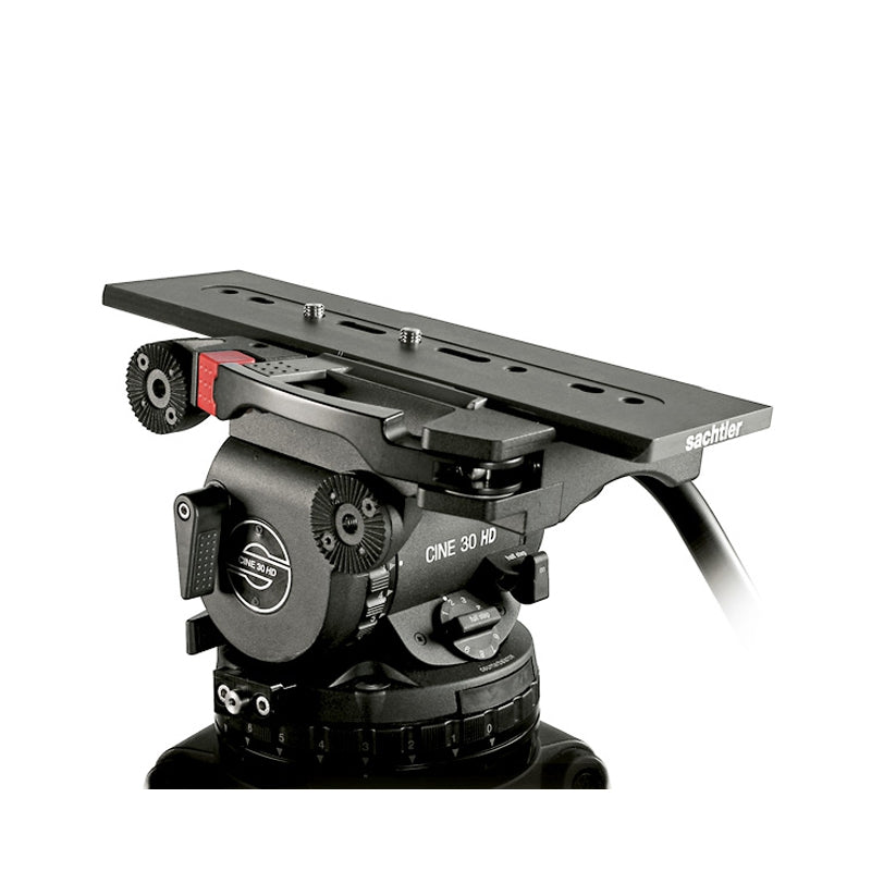 Sachtler 3006 Cine 30 HD Fluid Head with Sideload Camera Plate and Pan Bar