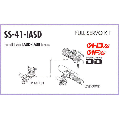 Canon SS-41-IASD Digital full servo kit 3D Broadcast