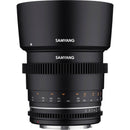 Samyang VDSLR 85mm T1.5 MK2 Canon EF Mount Lens