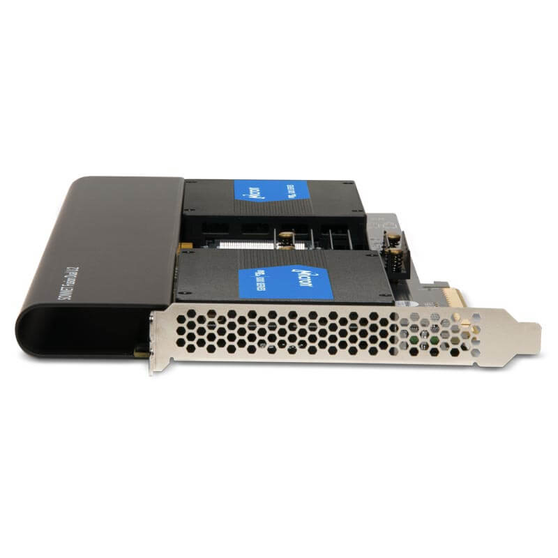 Sonnet Fusion Dual U.2 SSD PCIe Card - SON-FUS-U2-2X4-E3