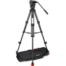 Sachtler System FSB 8 Mk II Sideload with Tripod 75/2 CF Mid-Level Spreader and Bag - 0773CM