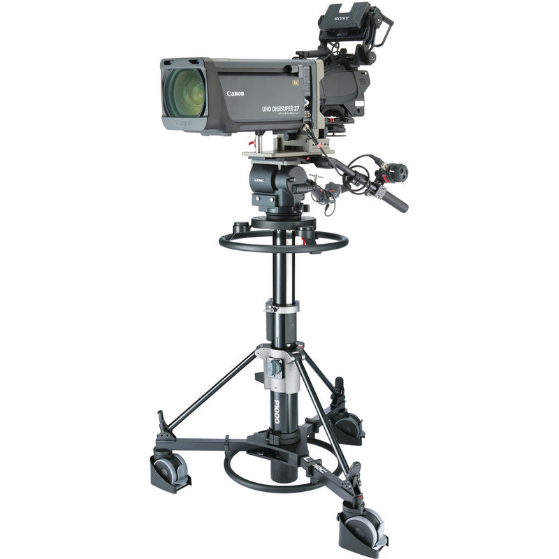 Libec QD-30PD Pedestal System with QH3 Head and P1000 Pedestal Supports Payload 47kg